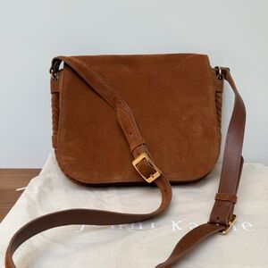 Jenni Kayne Large Suede Saddlebag